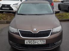 Аренда Skoda Rapid 2017 в Санкт-Петербурге