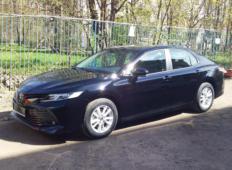 Аренда Toyota Camry 2018 в Санкт-Петербурге