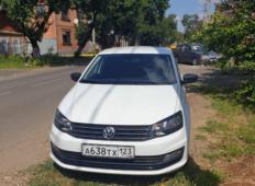 Аренда Volkswagen Polo 2018 в Краснодаре