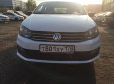 Аренда Volkswagen Polo 2016 в Санкт-Петербурге