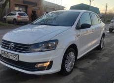 Аренда Volkswagen Polo 2017 в Краснодаре