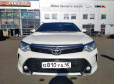 Аренда Toyota Camry 2017 в Санкт-Петербурге