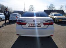 Аренда Toyota Camry 2017 в Санкт-Петербурге