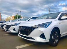 Аренда Hyundai Solaris 2021 в Архангельске