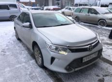 Аренда Toyota Camry 2014 в Новосибирске