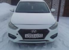 Аренда Hyundai Solaris 2019 в Кирове