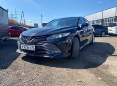 Аренда Toyota Camry 2019 в Красноярске