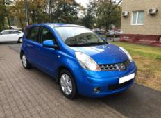 Аренда Nissan Note 2006 в Новосибирске