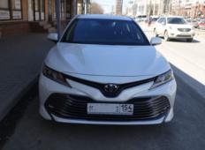 Аренда Toyota Camry 2021 в Новосибирске