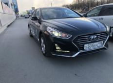 Аренда Hyundai Sonata 2018 в Санкт-Петербурге