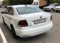 Аренда Volkswagen Polo 2018 в Челябинске