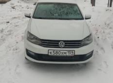 Аренда Volkswagen Polo 2017 в Перми