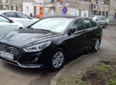 Аренда Hyundai Sonata 2018 в Санкт-Петербурге